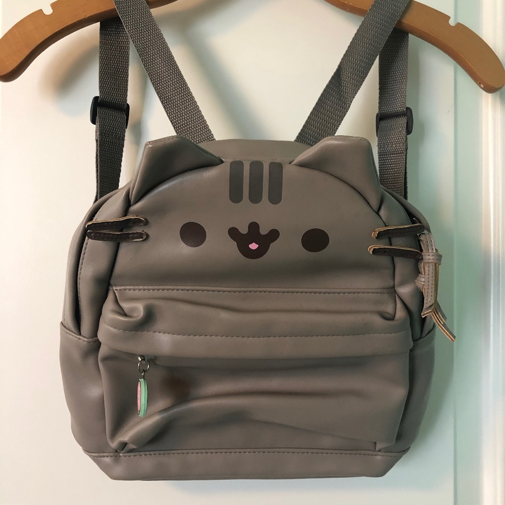 EUC PUSHEEN Faux Leather Mini Backpack